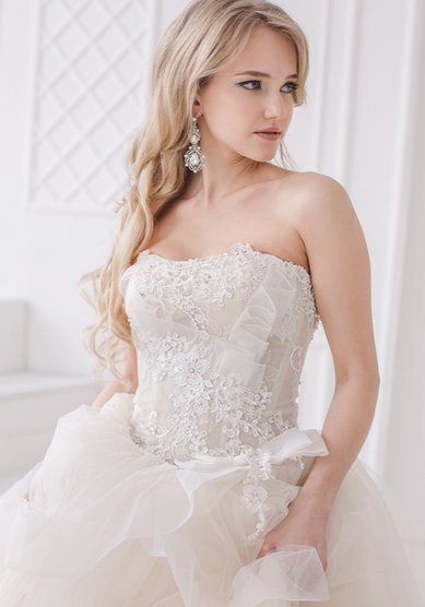 Свадебное платье Антуанетта-V57864 - Свадебный салон Vesna