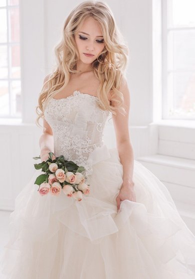 Свадебное платье Антуанетта-V57864 - Свадебный салон Vesna