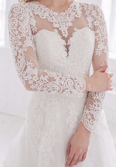 Свадебное платье Бертурия-V57865 - Свадебный салон Vesna