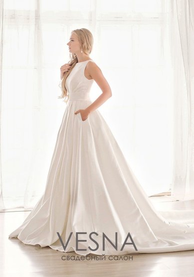 Свадебное платье Тесс-2-V57867 - Свадебный салон Vesna