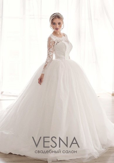 Свадебное платье Верония-V57876 - Свадебный салон Vesna