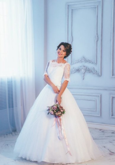 Свадебное платье Мегги-A57926 - Свадебный салон ALEDA (Гороховая 64)