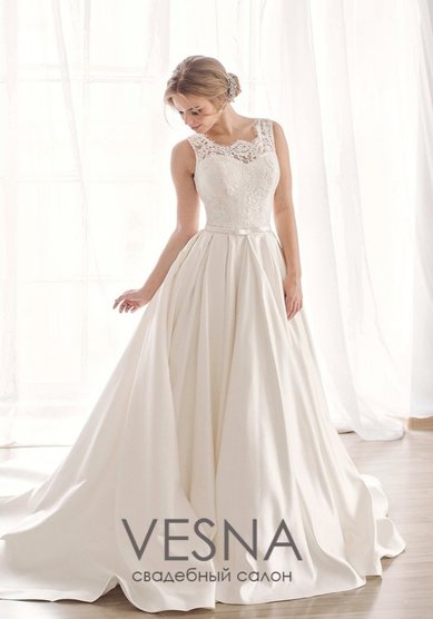 Свадебное платье Новитель-V58433 - Свадебный салон Vesna