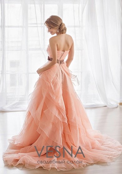Свадебное платье Обрайд Роуз-V58434 - Свадебный салон Vesna