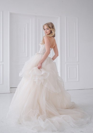 Свадебное платье Антуанетта-V58436 - Свадебный салон Vesna