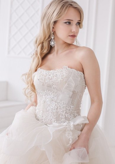 Свадебное платье Антуанетта-V58436 - Свадебный салон Vesna