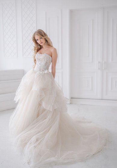 Свадебное платье Антуанетта-V58436 - Свадебный салон Vesna