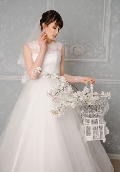 Свадебное платье Тиера-A58691 - Свадебный салон ALEDA