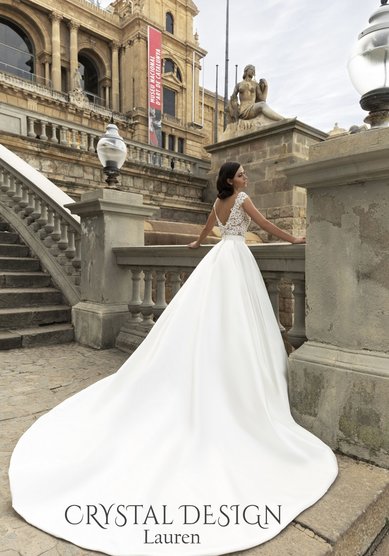 Свадебное платье Лаурин-К59192 - Салон свадебной и вечерней моды Королева
