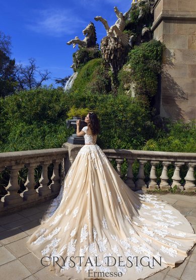 Свадебное платье Эрмессо-К59195 - Салон свадебной и вечерней моды Королева