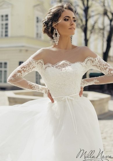 Свадебное платье Barcelona-12058-J59431 - Свадебный салон Jully Bride