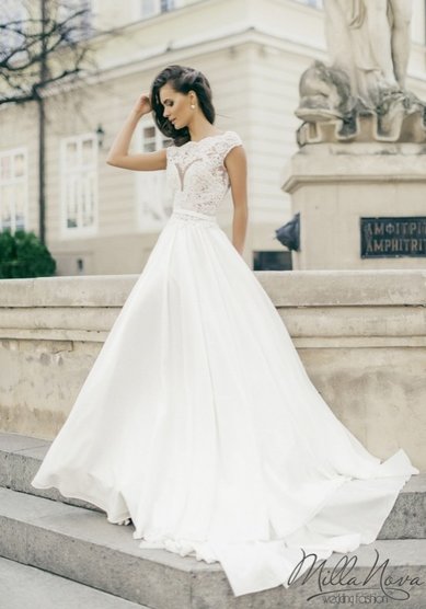 Свадебное платье Beatris-12059-J59432 - Свадебный салон Jully Bride