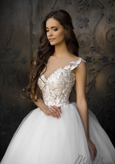 Свадебное платье Gracia-12077-J59479 - Свадебный салон Jully Bride