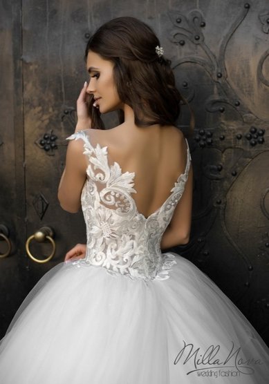 Свадебное платье Gracia-12077-J59479 - Свадебный салон Jully Bride