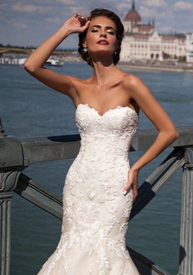 Свадебное платье Gven-12078-J59480 - Свадебный салон Jully Bride