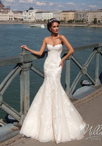 Свадебное платье Gven-12078-J59480 - Свадебный салон Jully Bride