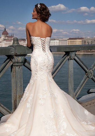 Свадебное платье Gven-12078-J59480 - Свадебный салон Jully Bride