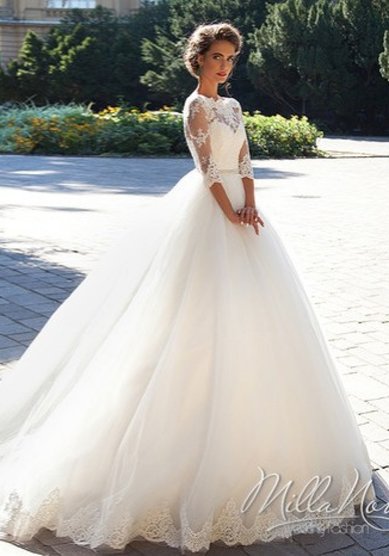 Свадебное платье Krista-12089-J59491 - Свадебный салон Jully Bride