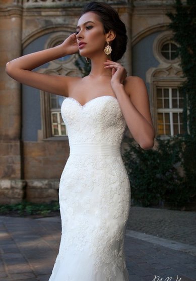 Свадебное платье Melania-12094-J59527 - Свадебный салон Jully Bride