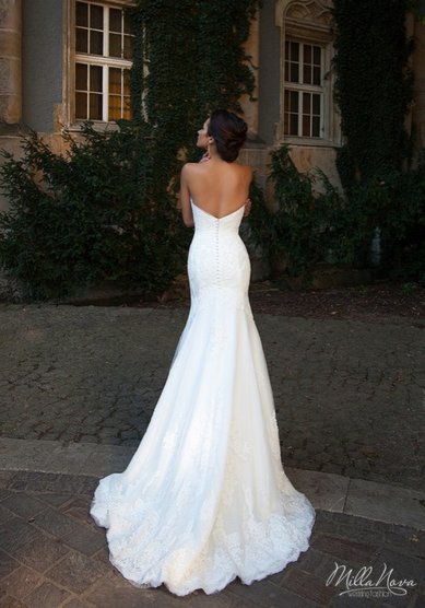 Свадебное платье Melania-12094-J59527 - Свадебный салон Jully Bride