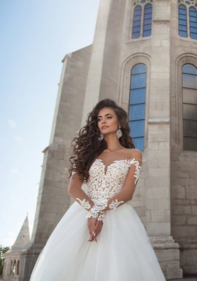 Свадебное платье Marsela-12105-J59538 - Свадебный салон Jully Bride