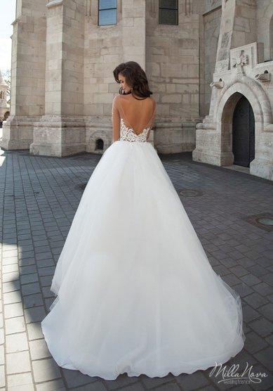 Свадебное платье Marsela-12105-J59538 - Свадебный салон Jully Bride