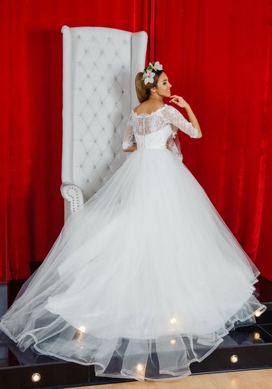 Свадебное платье Айвори-А59542 - Свадебный салон Афродита