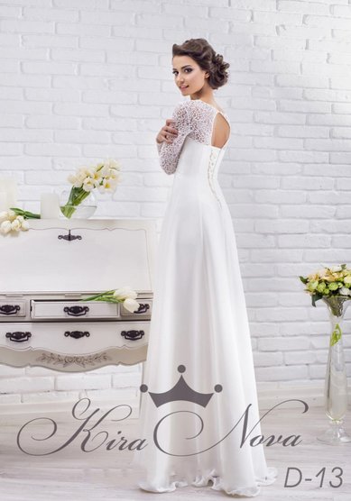 Свадебное платье D-13-V59869 - Свадебный салон VESTA-BRIDE
