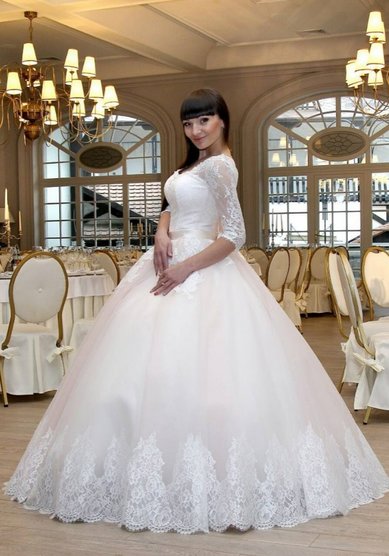 Свадебное платье Розали-V59875 - Свадебный салон VESTA-BRIDE