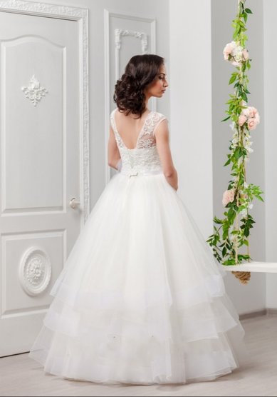 Свадебное платье 16-183-V59883 - Свадебный салон VESTA-BRIDE