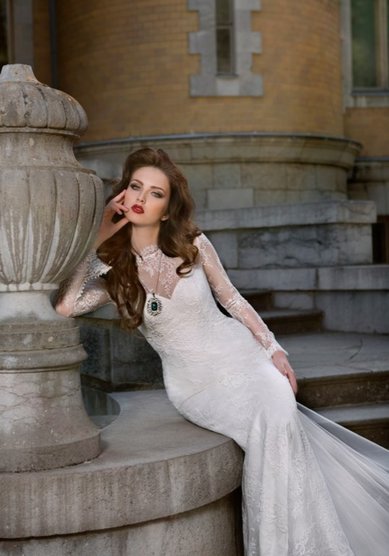 Свадебное платье Абелла-A60809 - Свадебный салон ALEDA (Гороховая 64)