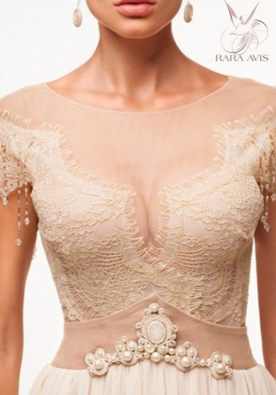 Свадебное платье KALYVIN-С61010 - Свадебный салон Свадьба Века