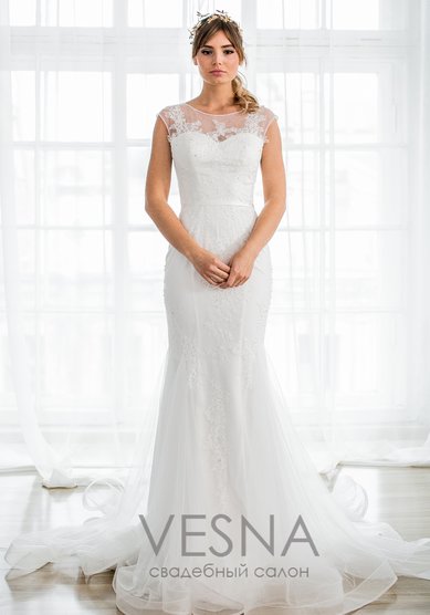 Свадебное платье Клара-V61241 - Свадебный салон Vesna