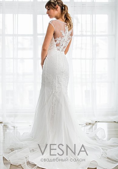 Свадебное платье Клара-V61241 - Свадебный салон Vesna
