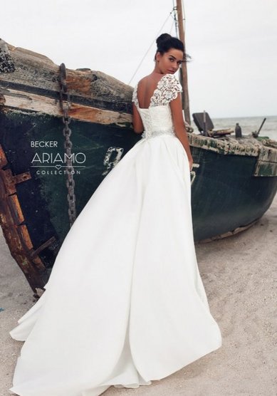 Свадебное платье Беккер-A61329 - Свадебный салон ALEDA (Гороховая 64)