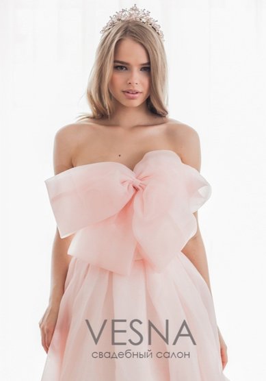 Свадебное платье Полин Роуз-V61375 - Свадебный салон Vesna