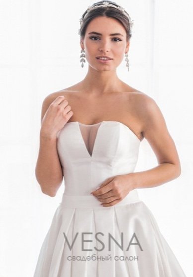 Свадебное платье Тина-V61380 - Свадебный салон Vesna