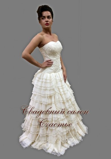 Свадебное платье Эсмиральда-С61843 - Свадебный салон СЧАСТЬЕ