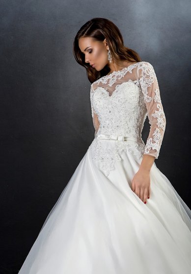 Свадебное платье Джилиан (50W05208)-A62104 - Свадебный салон ALEDA (Гороховая 64)