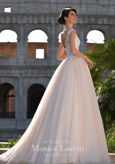 Свадебное платье Августа-К63921 - Салон свадебной и вечерней моды Королева