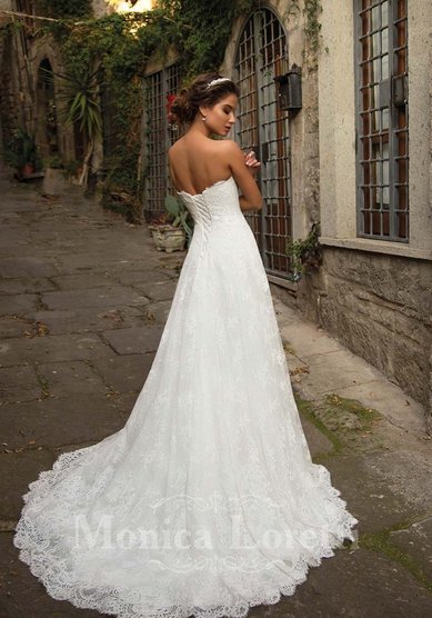 Свадебное платье Нелли-К63929 - Салон свадебной и вечерней моды Королева