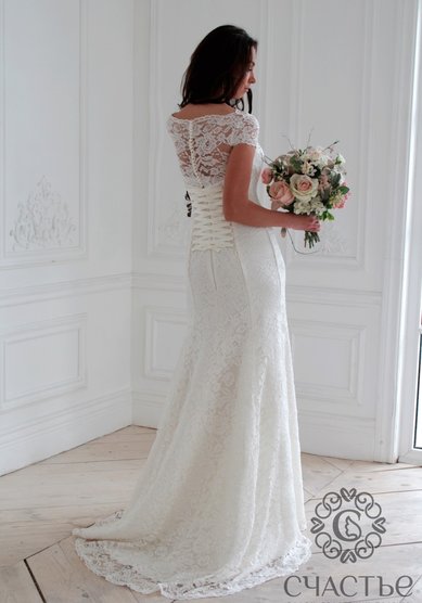 Свадебное платье Лейсон-С64315 - Свадебный салон СЧАСТЬЕ