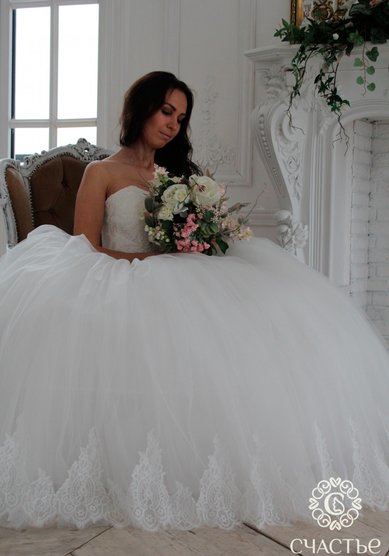 Свадебное платье Сальма-С64351 - Свадебный салон СЧАСТЬЕ