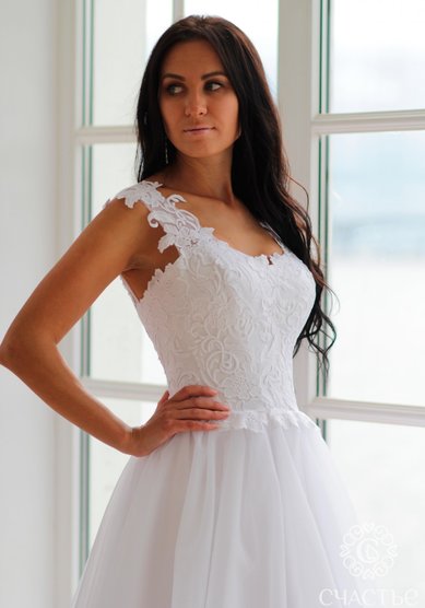 Свадебное платье Бриони-С64453 - Свадебный салон СЧАСТЬЕ