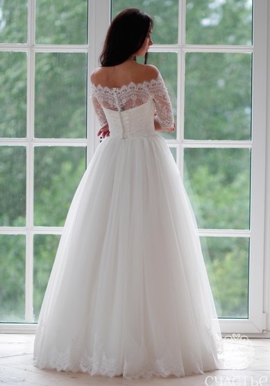 Свадебное платье Винтаж-С64455 - Свадебный салон СЧАСТЬЕ