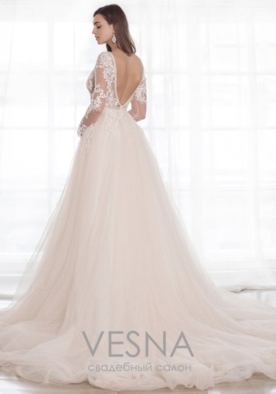 Свадебное платье Свадебное платье Эмия-V64727 - Свадебный салон Vesna