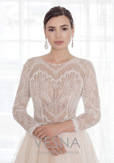 Свадебное платье Сюзан Лайт-V64728 - Свадебный салон Vesna