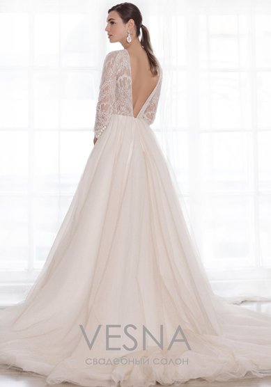 Свадебное платье Сюзан Лайт-V64728 - Свадебный салон Vesna