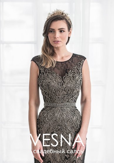 Вечернее платье Корси-V64803 - Свадебный салон Vesna