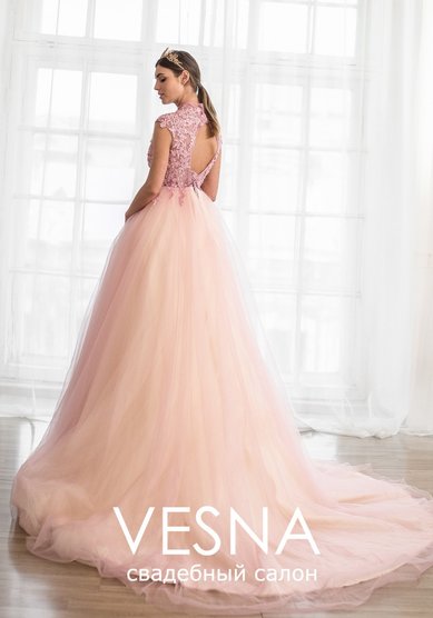 Вечернее платье Сиара Роуз-V64808 - Свадебный салон Vesna